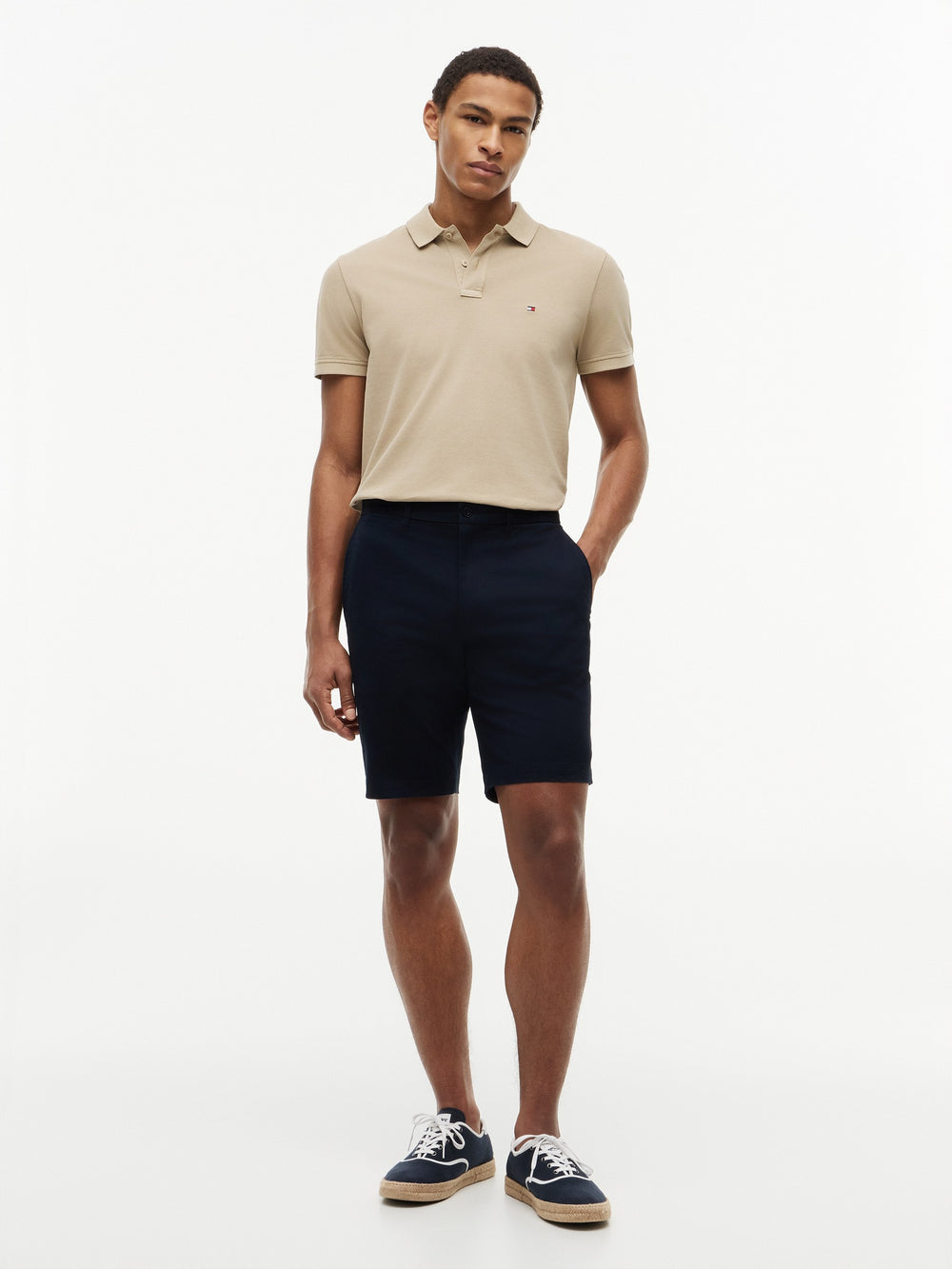 Regular Fit Solid Pique Polo