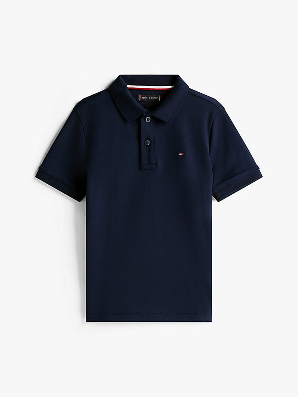 Kids Solid Interlock Polo