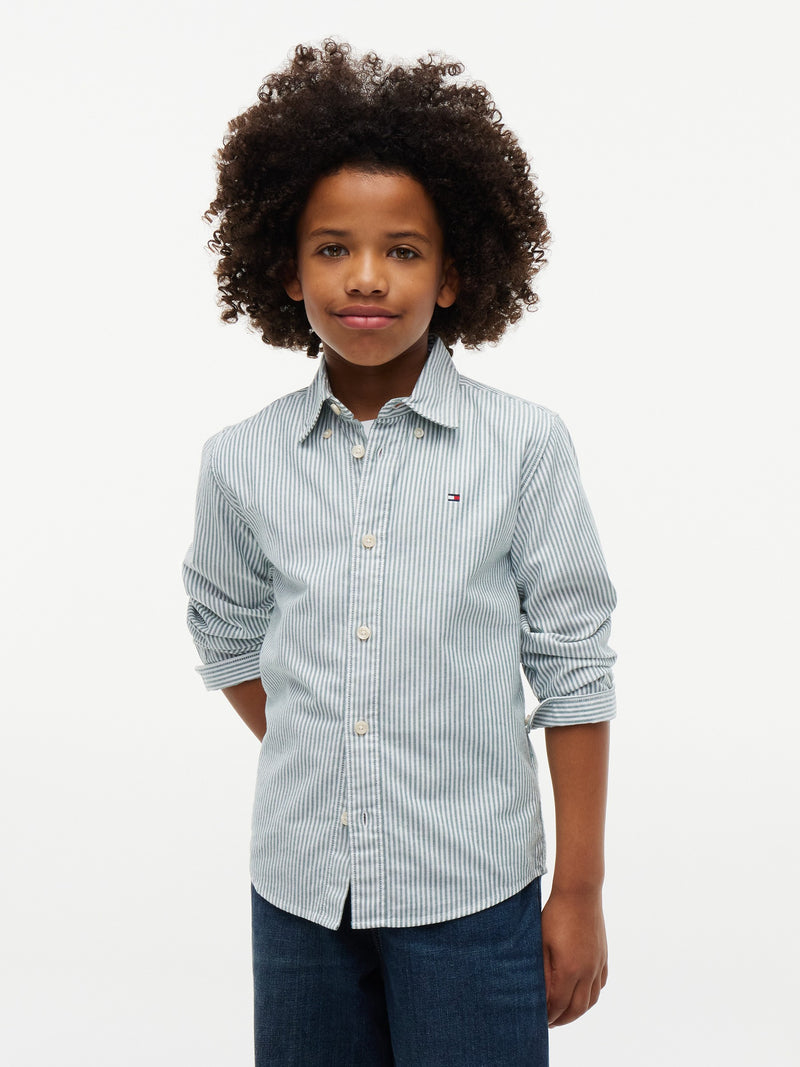 Kids Oxford Stretch Shirt