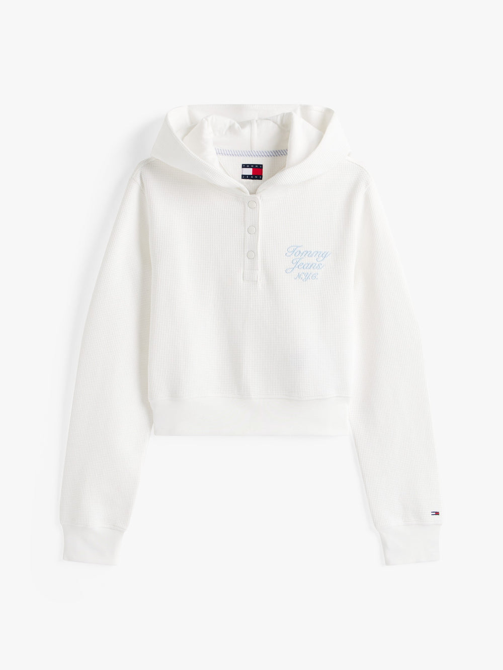 Crop Fit Terry Pullover