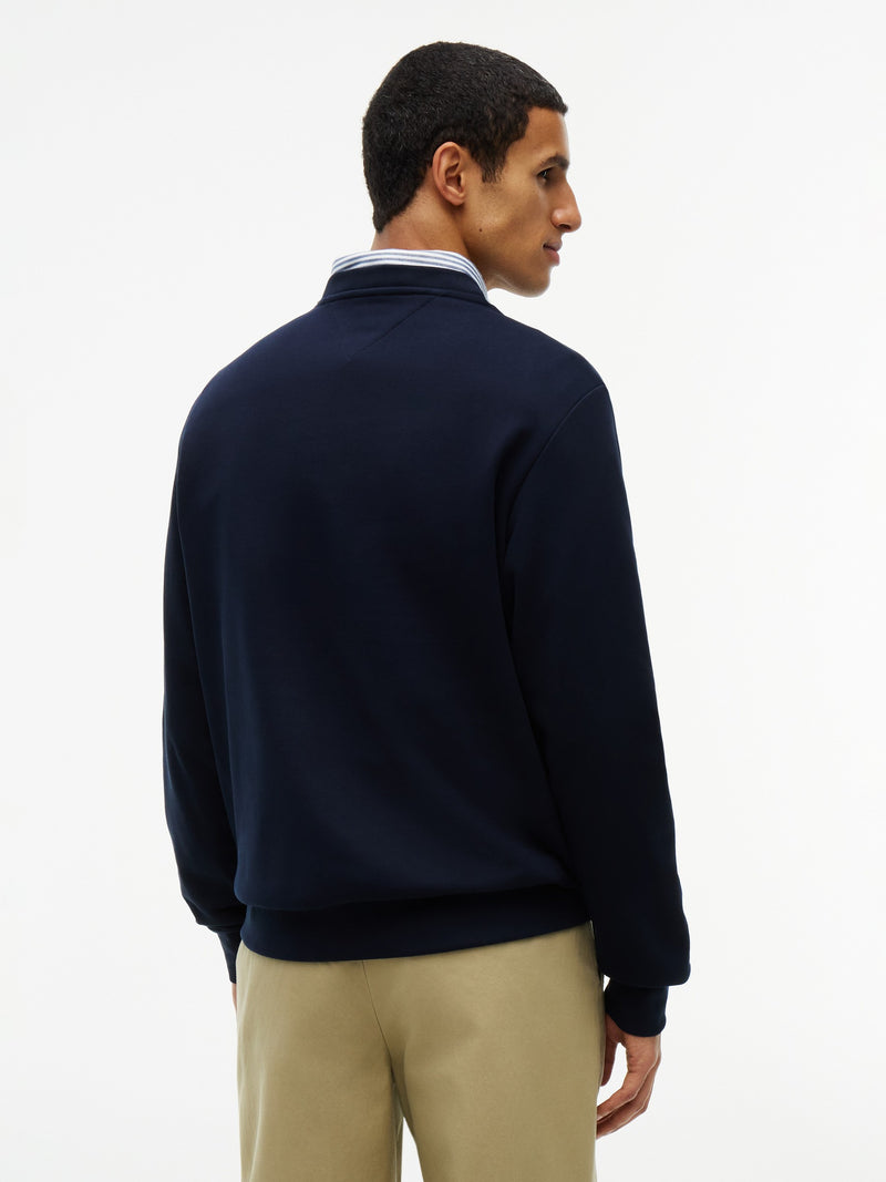 Crew Neck Terry Sweatshirt