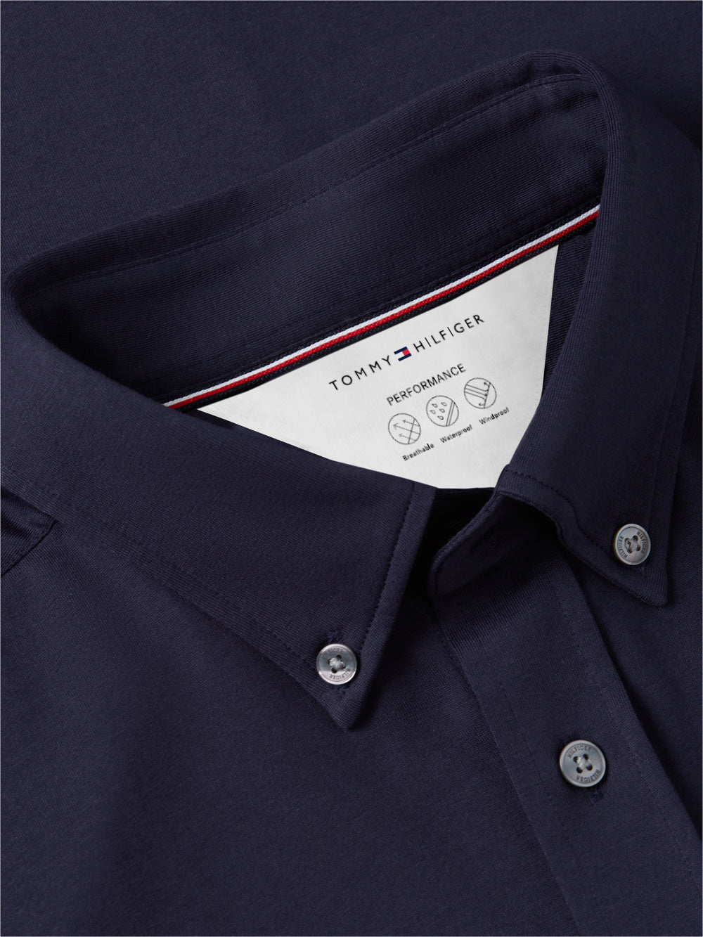 Slim Fit Solid Performance Shirt