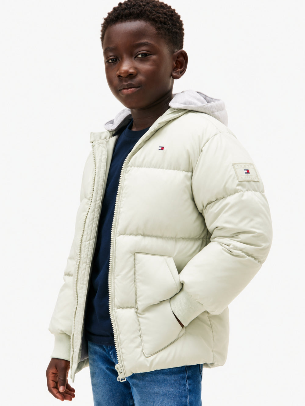 Kids Down Hooded Jacket