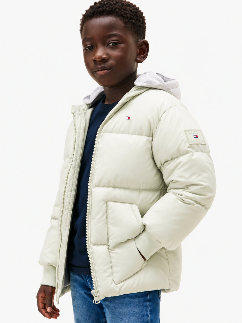 Kids Down Hooded Jacket