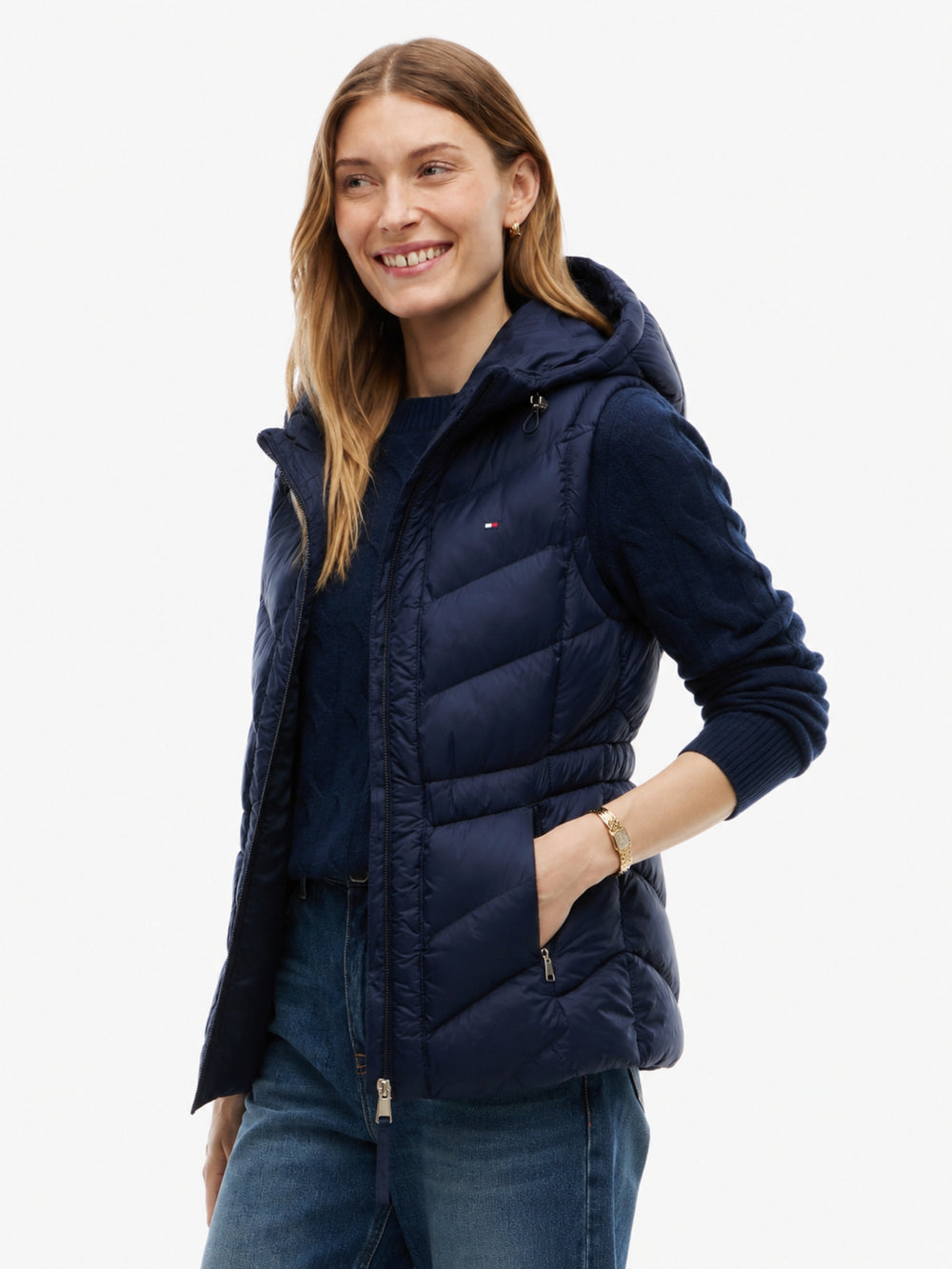 Slim Fit Quilted Vest