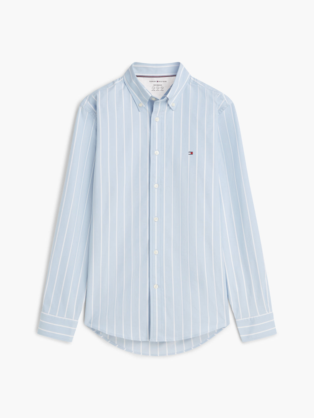 Regular Fit Stripe Performance Shirt