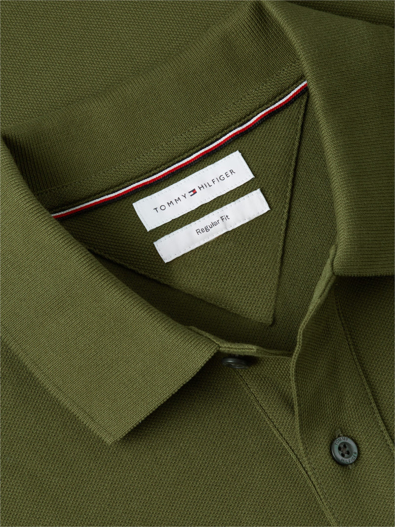 Regular Fit Sleeve Taped Pique Polo