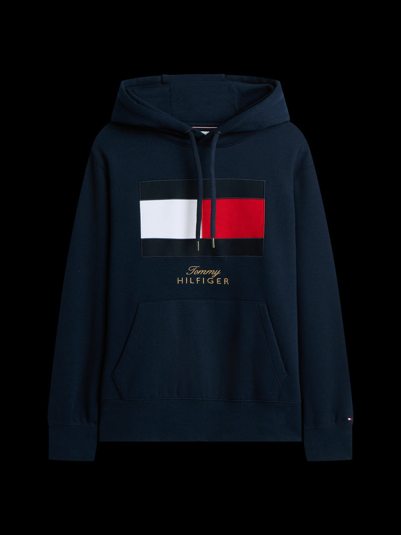 Flag Logo Fleece Hoodie