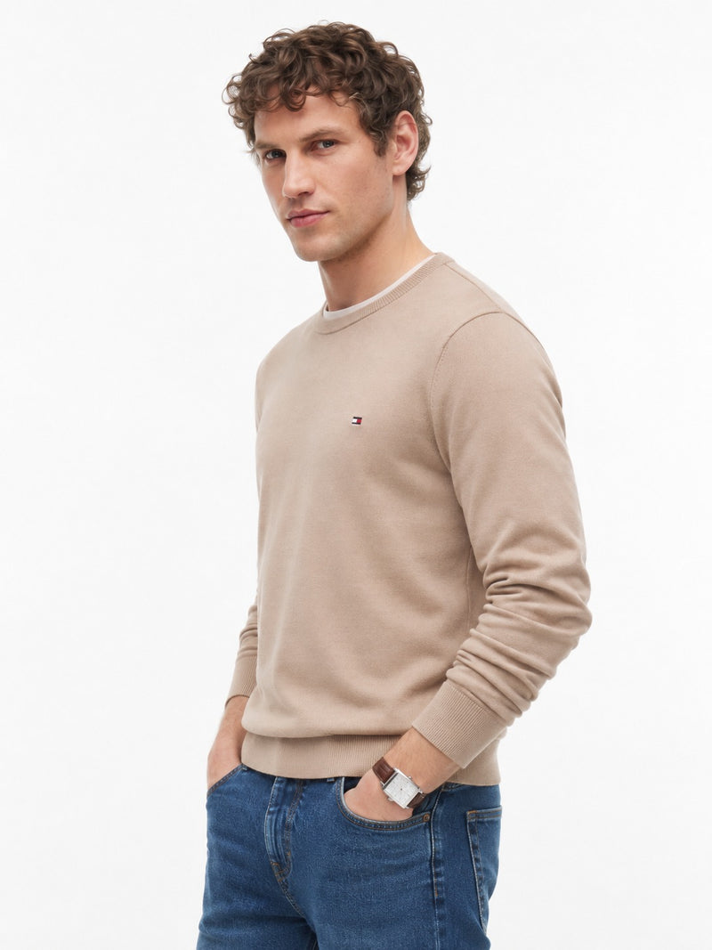 Crew Neck Basic Sweater