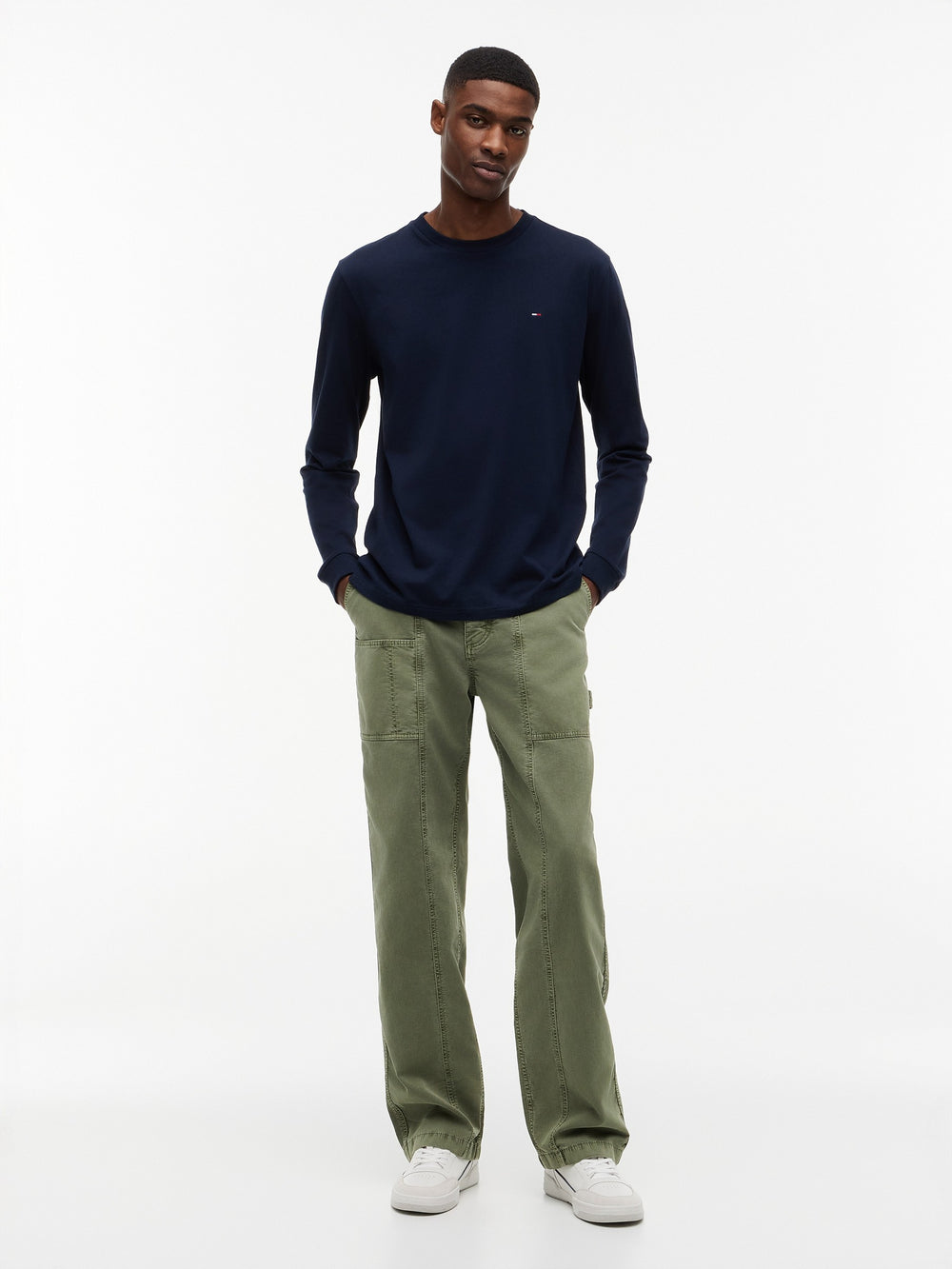 Slim Fit 2 Pack Long Sleeve T-Shirt