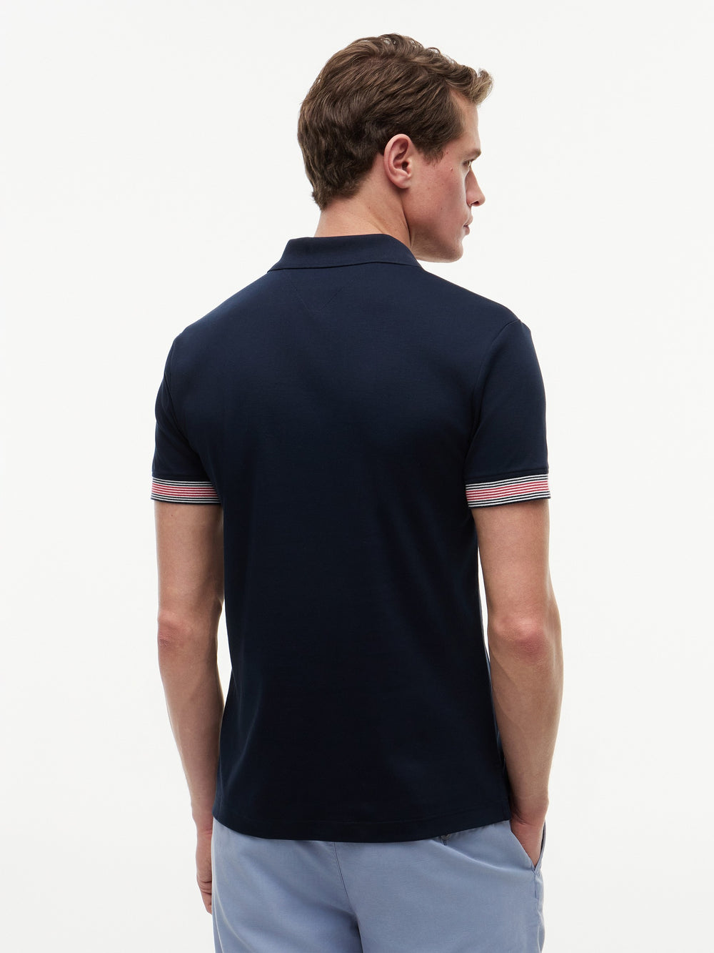 Slim Fit Interlock Polo