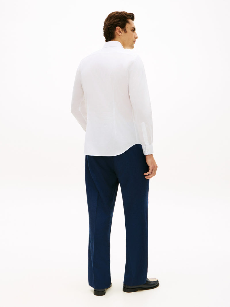 Slim Fit Solid Update Poplin Shirt