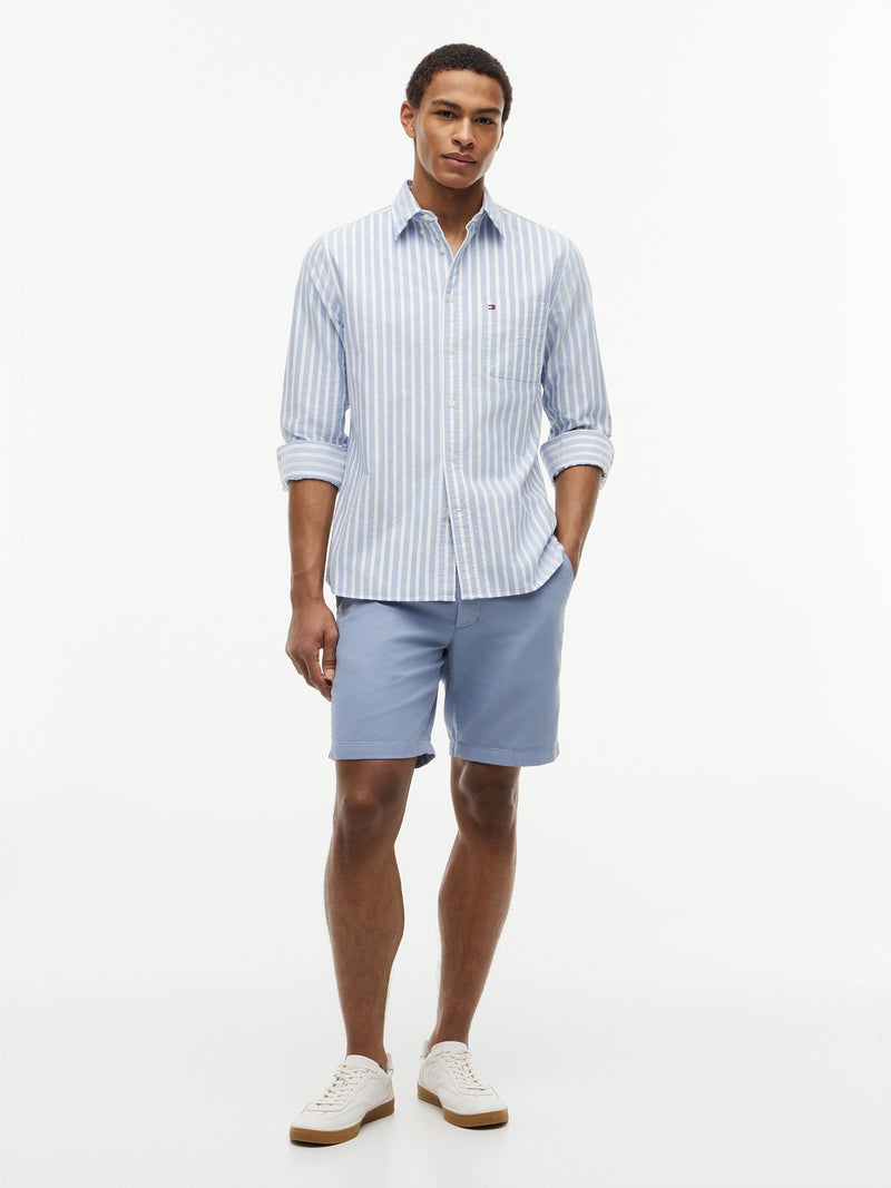Regular Fit Stripe Oxford Shirt