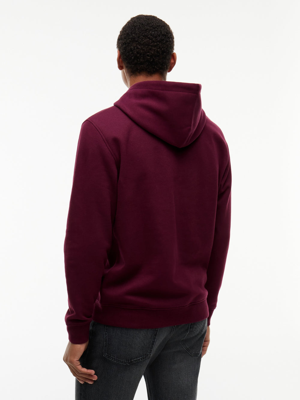 Regular Fit Fleece Hooded Sweatshirt