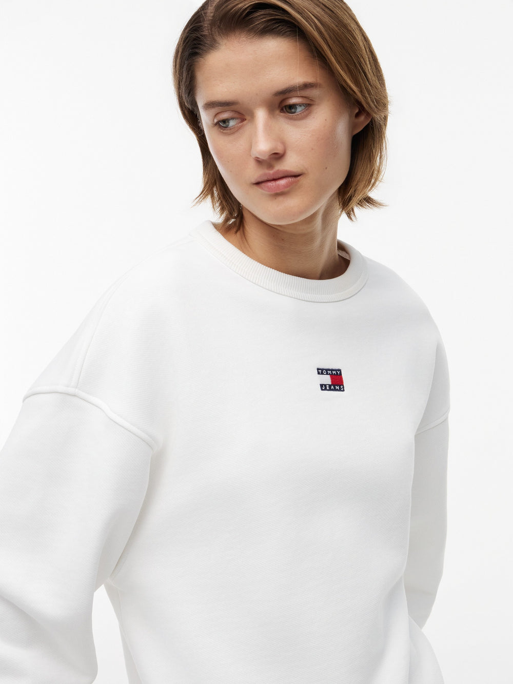 Relaxed Fit Terry Pullover