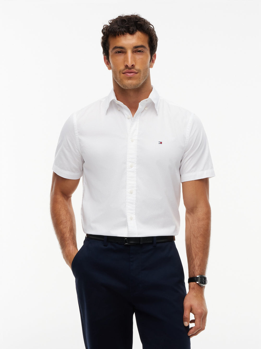 Regular Fit Texture Dobby Shirt
