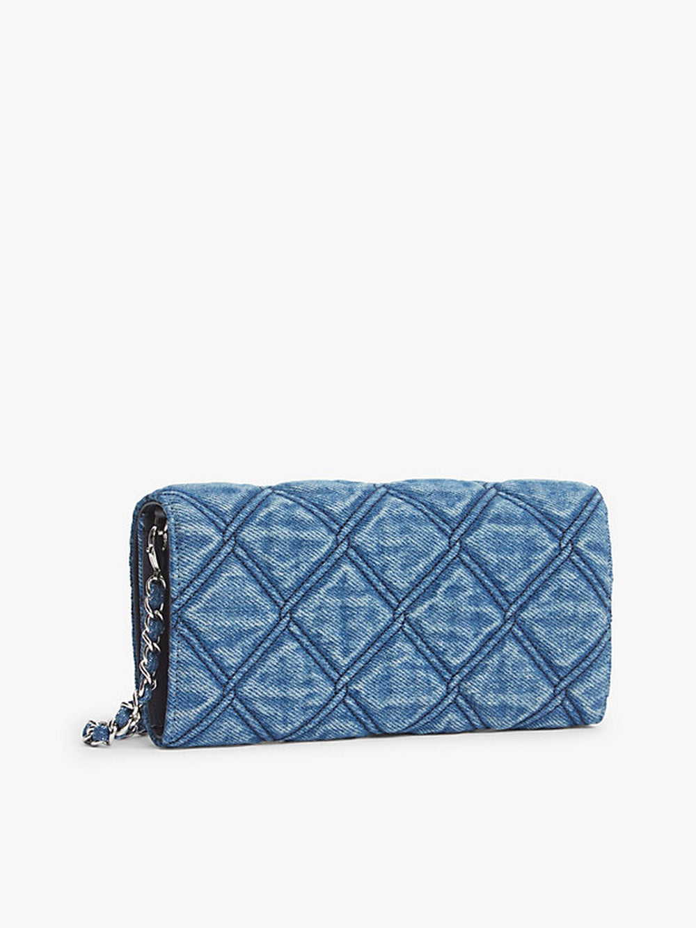 Embossed Cotton Wallet On Sling Wallet