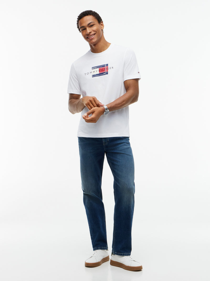 Regular Fit Graphic Logo Tshirt