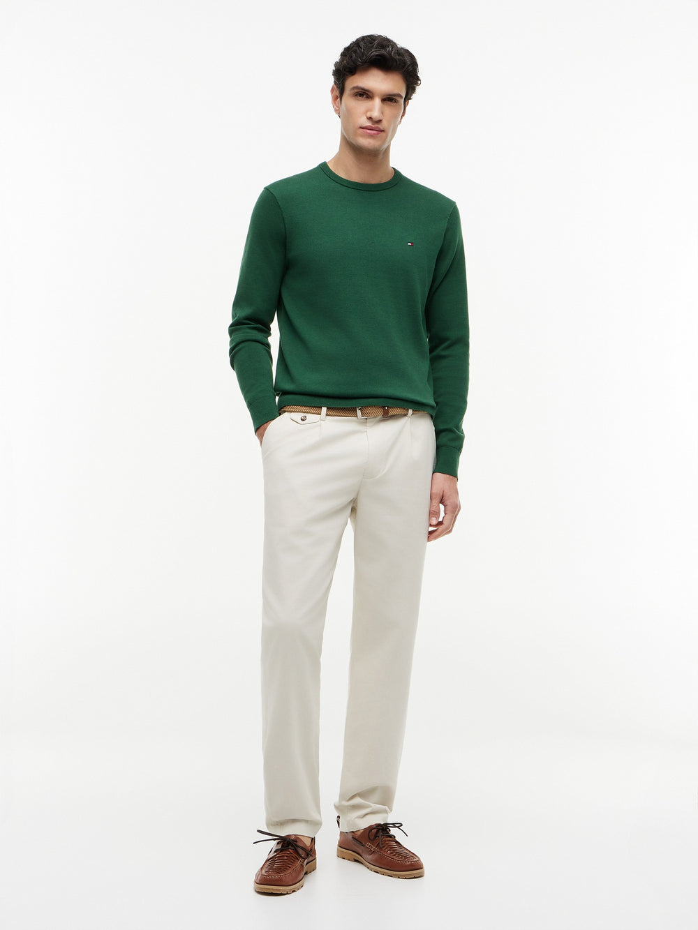 Crew Neck Basic Sweater