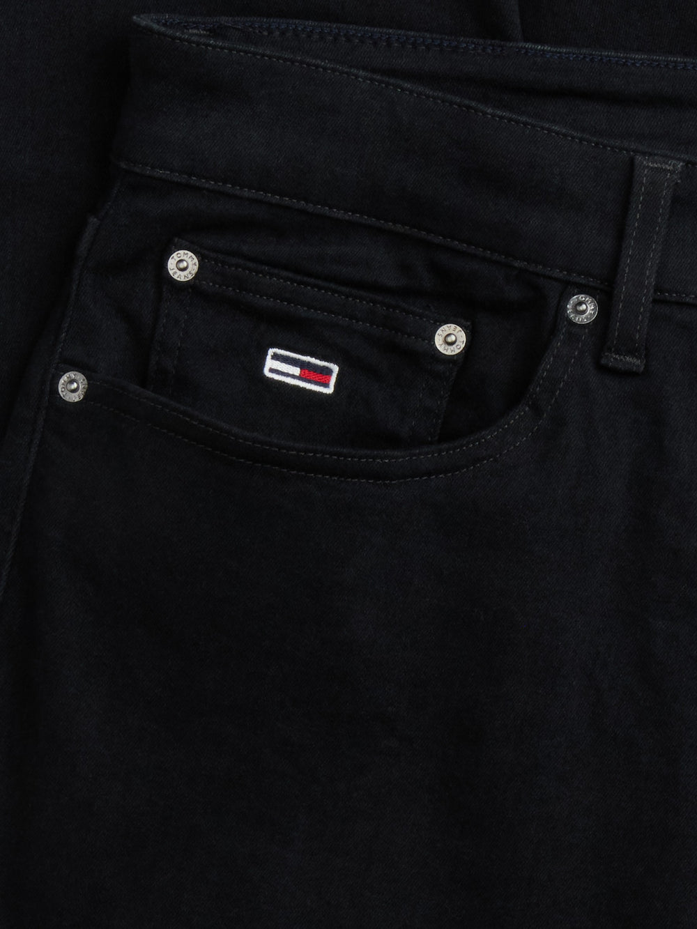 Austin Slim Tapered Clean Black Jeans