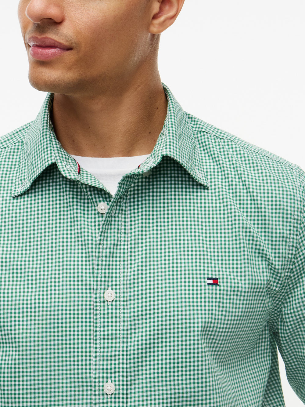 Regular Fit Check Poplin Shirt