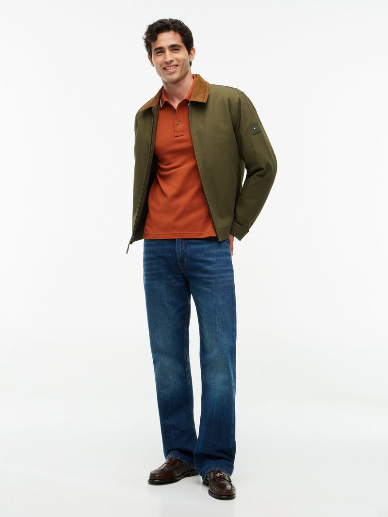 Slim Fit Collar Tipped Polo