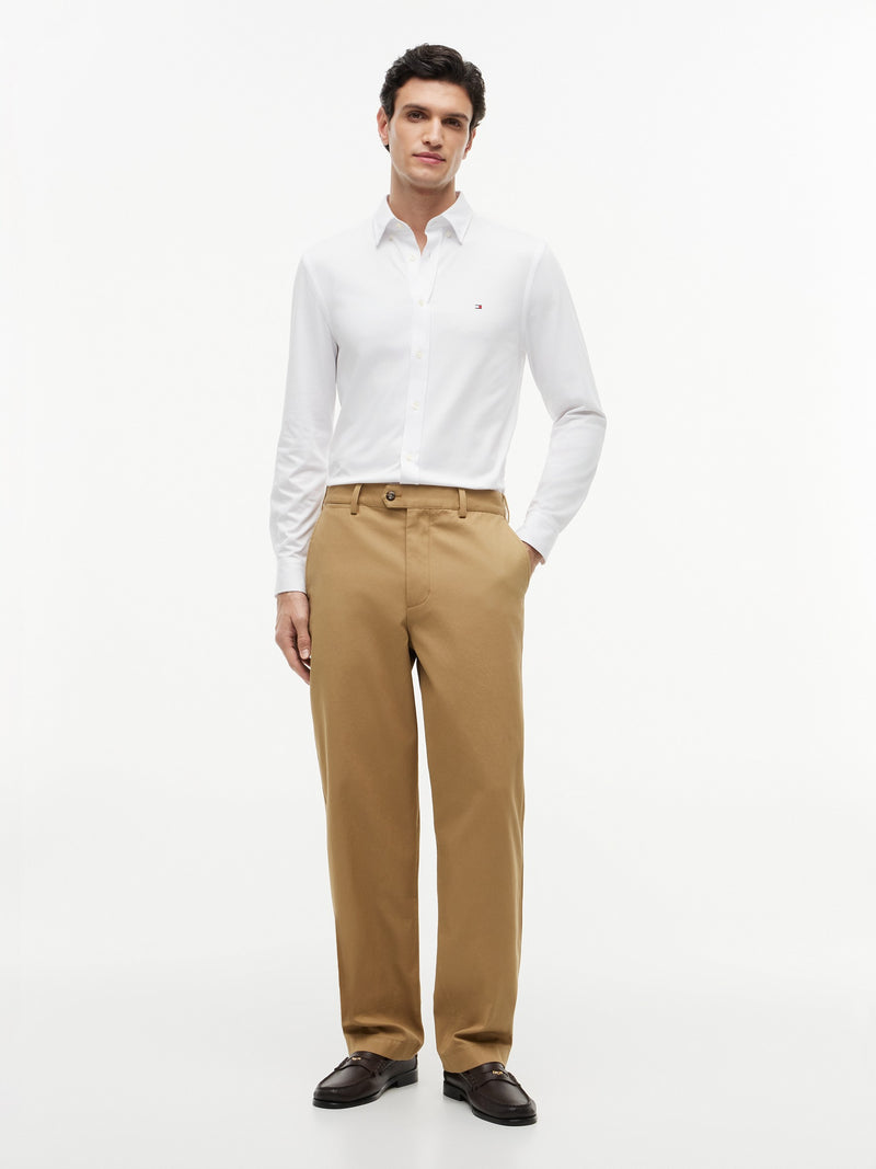 Slim Fit Solid Performance Shirt