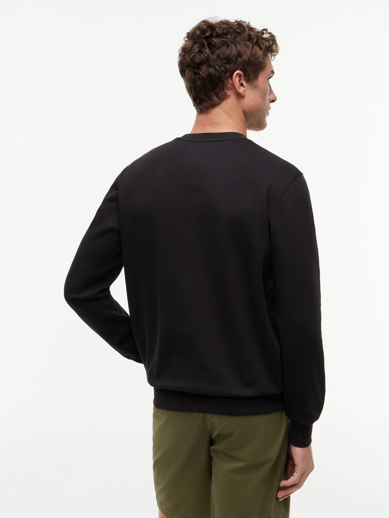 Regular Fit Embroidered Interlock Pullover