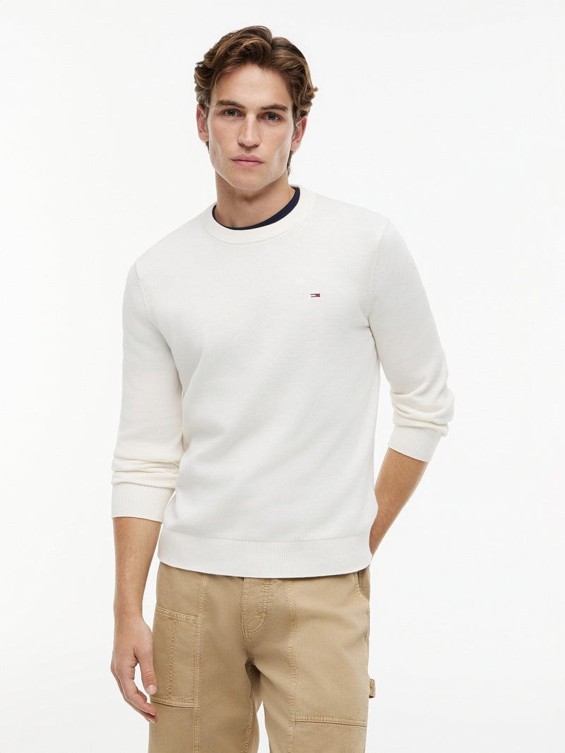 Slim Fit Light Loose Knit Pullover