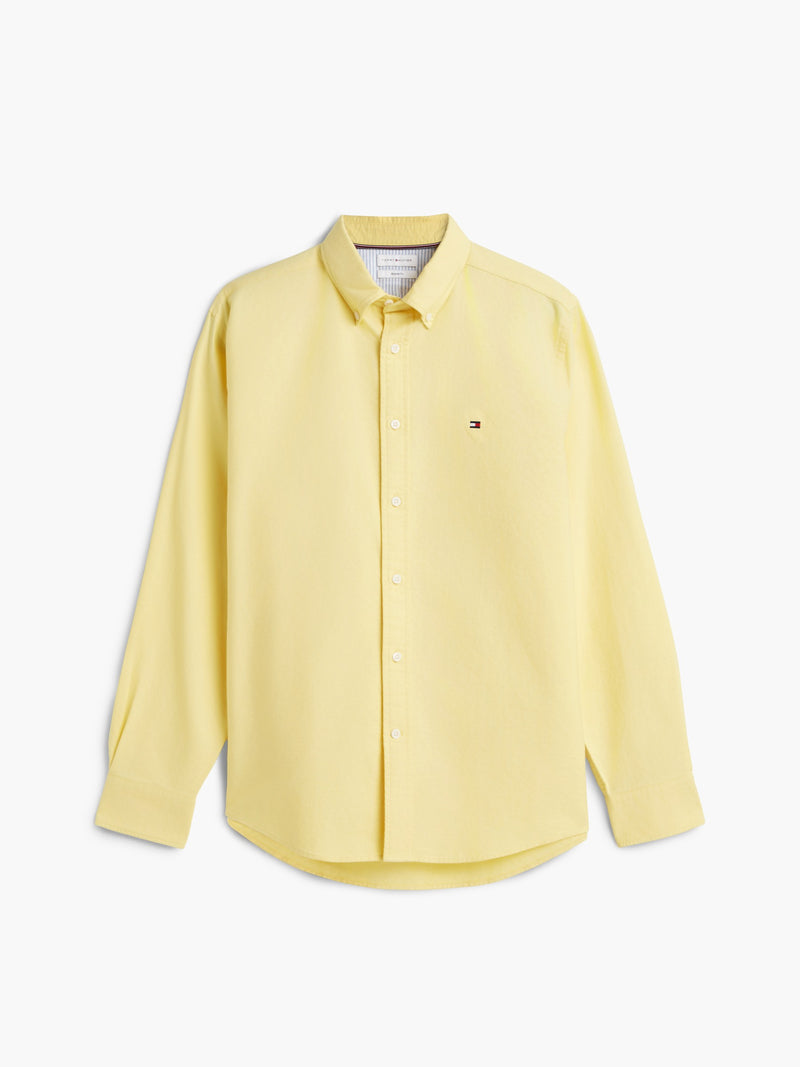 Regular Fit Solid Oxford Shirt
