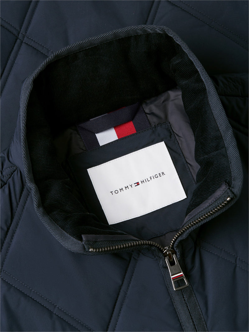 Regular Fit Quilted or Padded Jacket