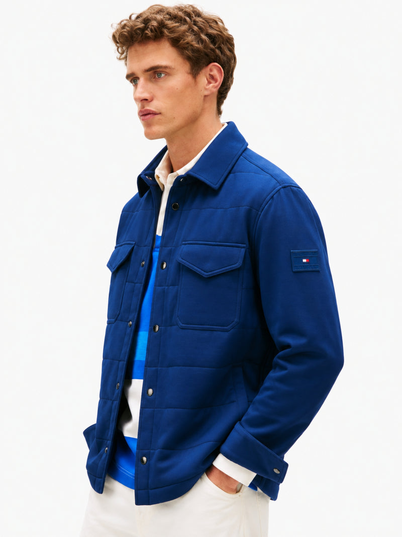 Regular Fit Mix Media Jacket