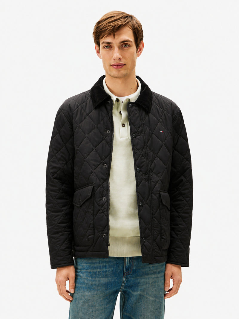 Regular Fit Quilted or Padded Jacket