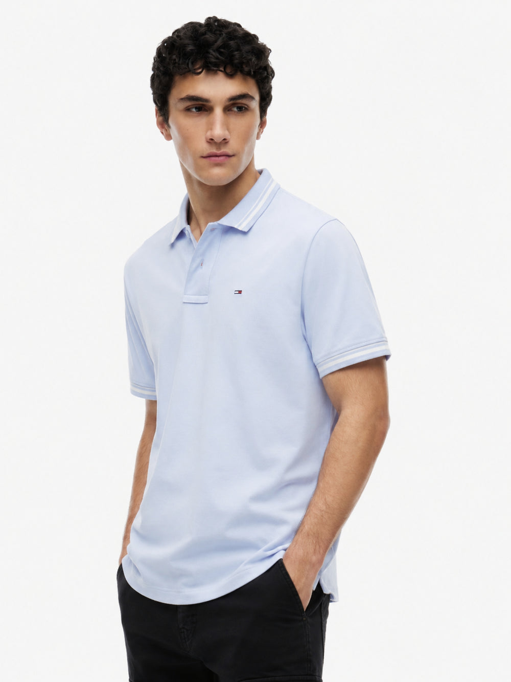 Regular Fit Tipped Polo