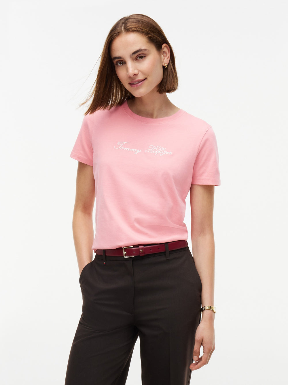 Solid Regular Fit Half Sleeve Cotton Jersey T-Shirt