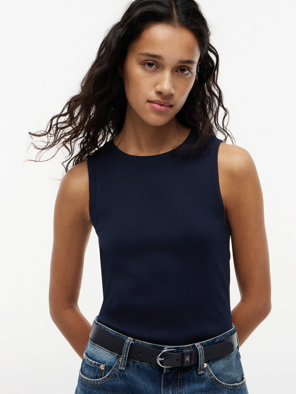 Solid Slim Fit Full Sleeve Cotton Jersey T-Shirt