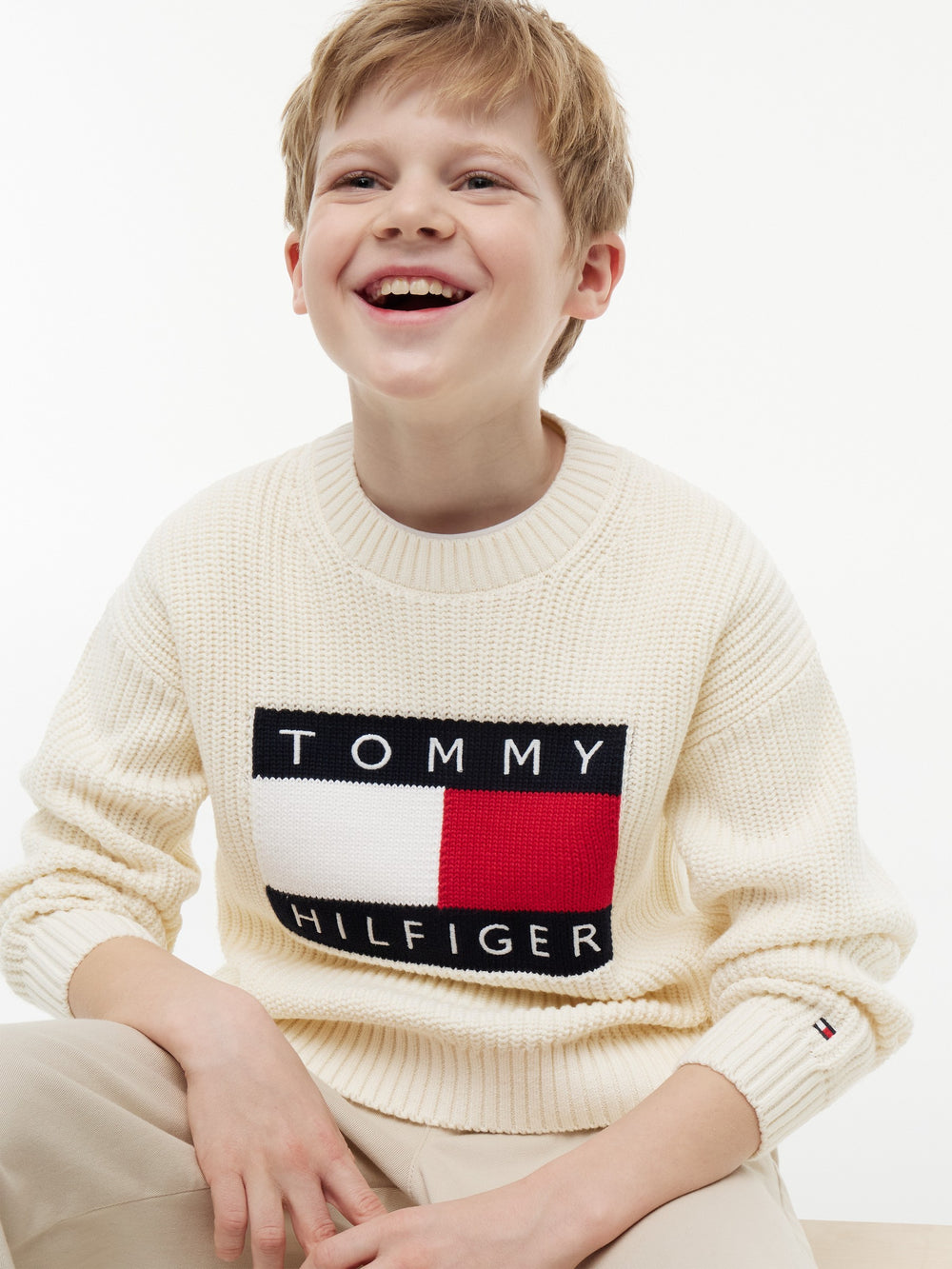 Kids Flag Logo Sweater