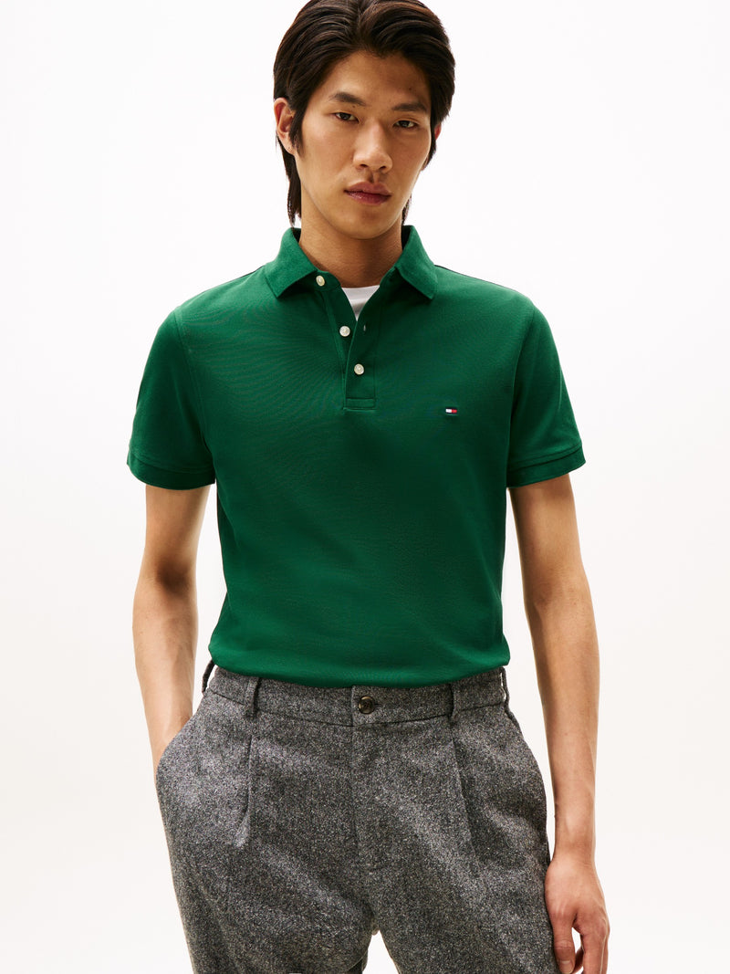 Slim Fit Solid Pique Polo