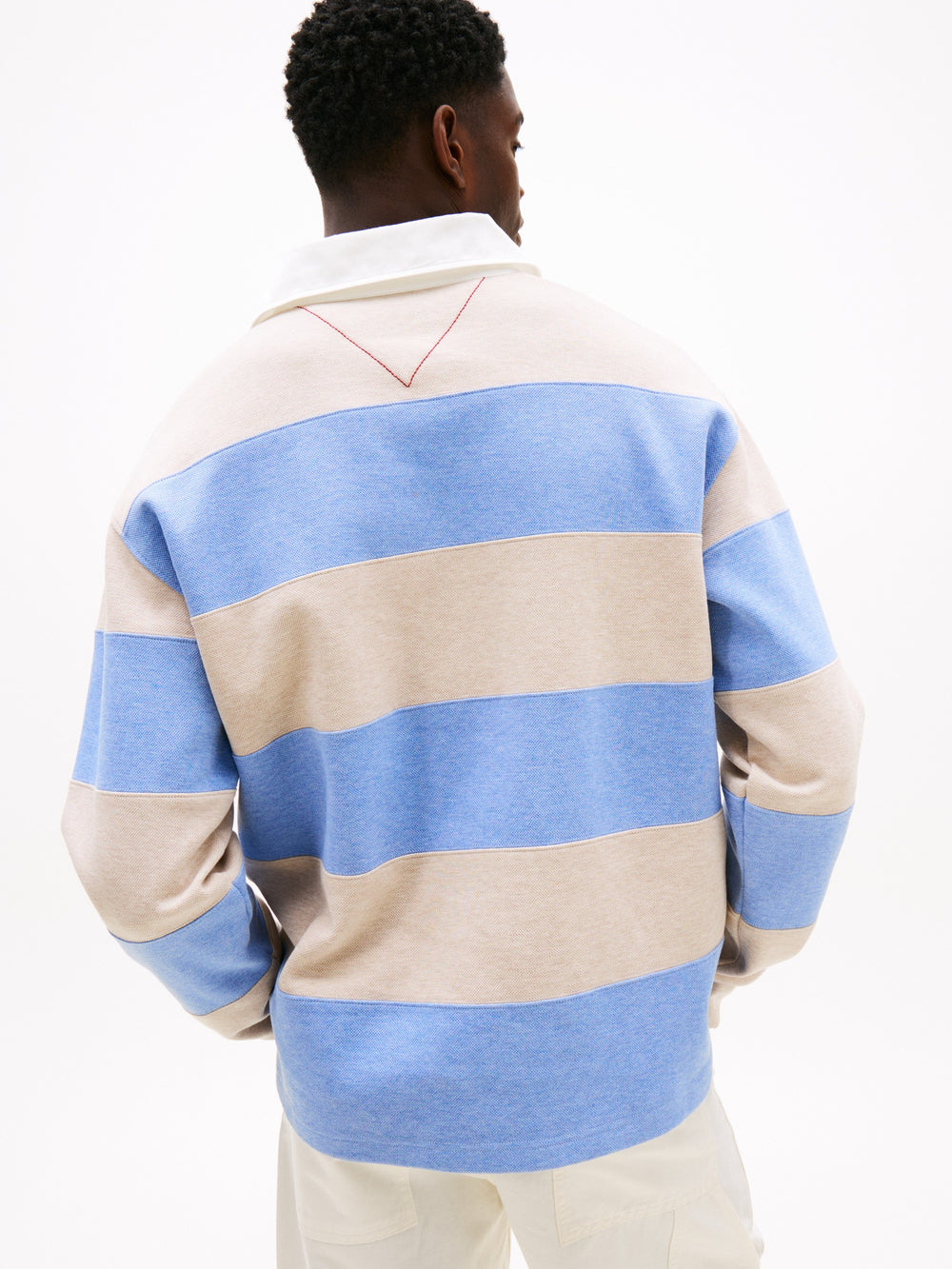 Relaxed Fit Rugby Pullover