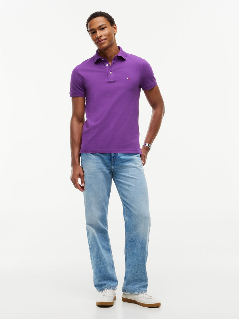 Slim Fit Solid Pique Polo