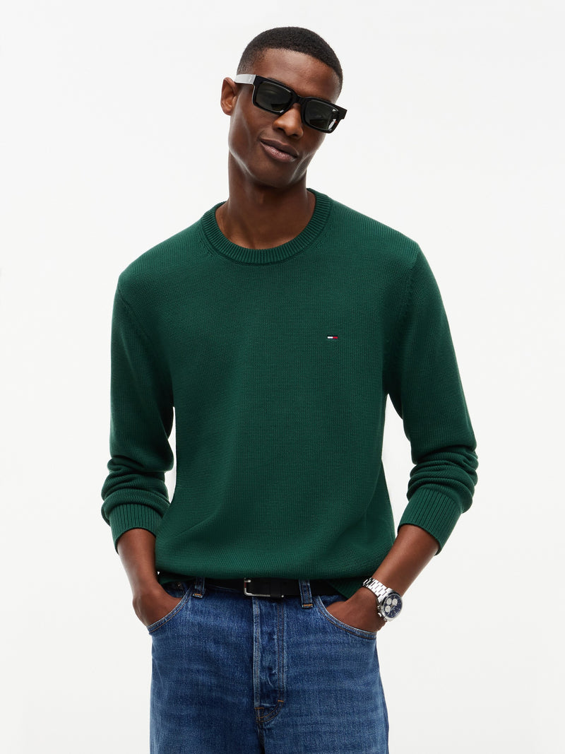 Slim Fit Essential Loose Knit Pullover