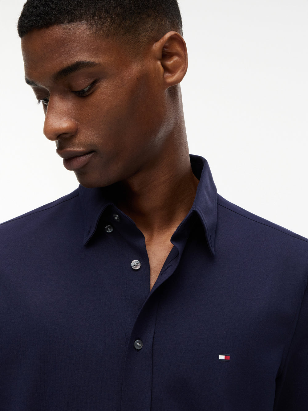 Slim Fit Solid Performance Shirt
