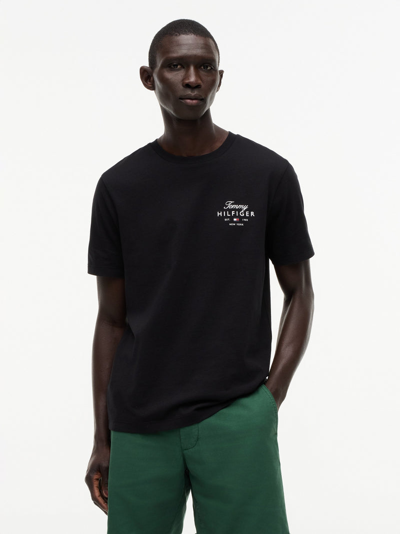 Regular Fit Graphic Logo Tshirt