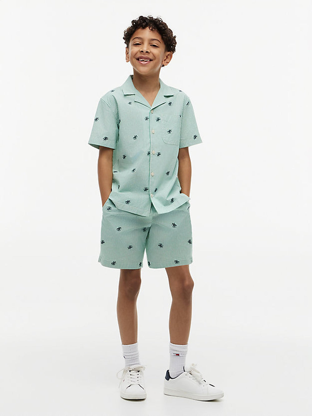 Kids Poplin Stretch Shirt