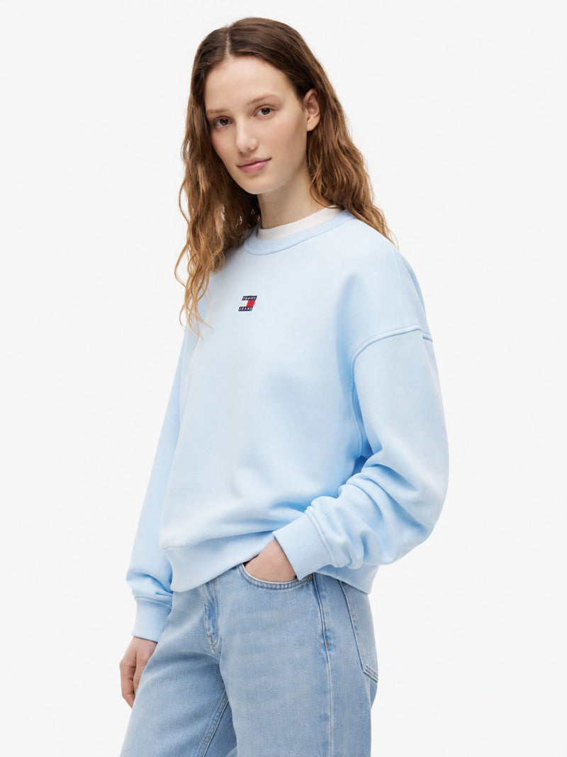Relaxed Fit Terry Pullover