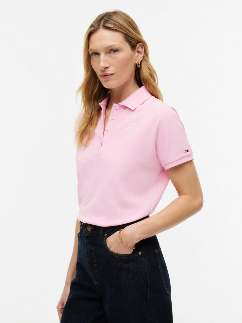 Solid Regular Fit Half Sleeve Pique Polo