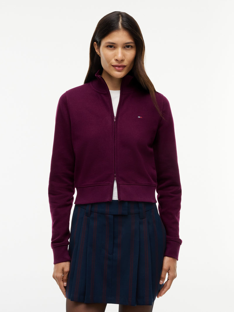 Slim Fit Fleece Zip Thru