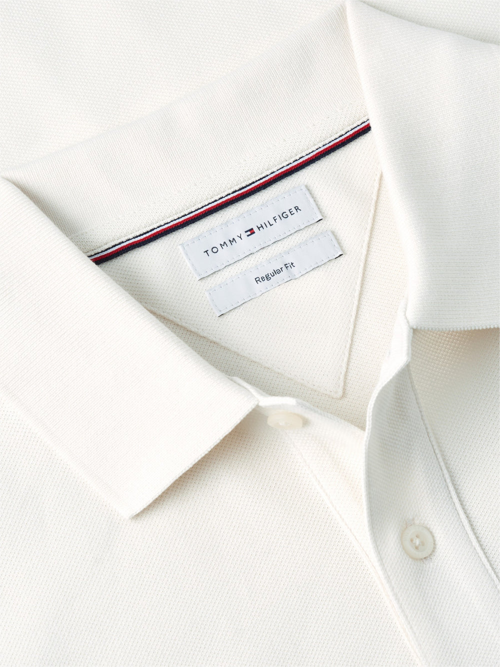 Regular Fit Sleeve Taped Pique Polo