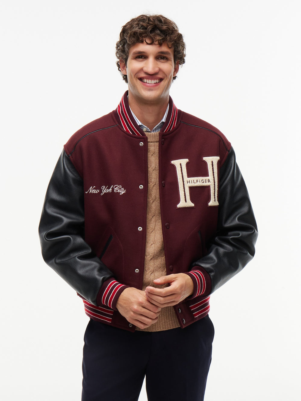 Regular Fit Leather Jacket