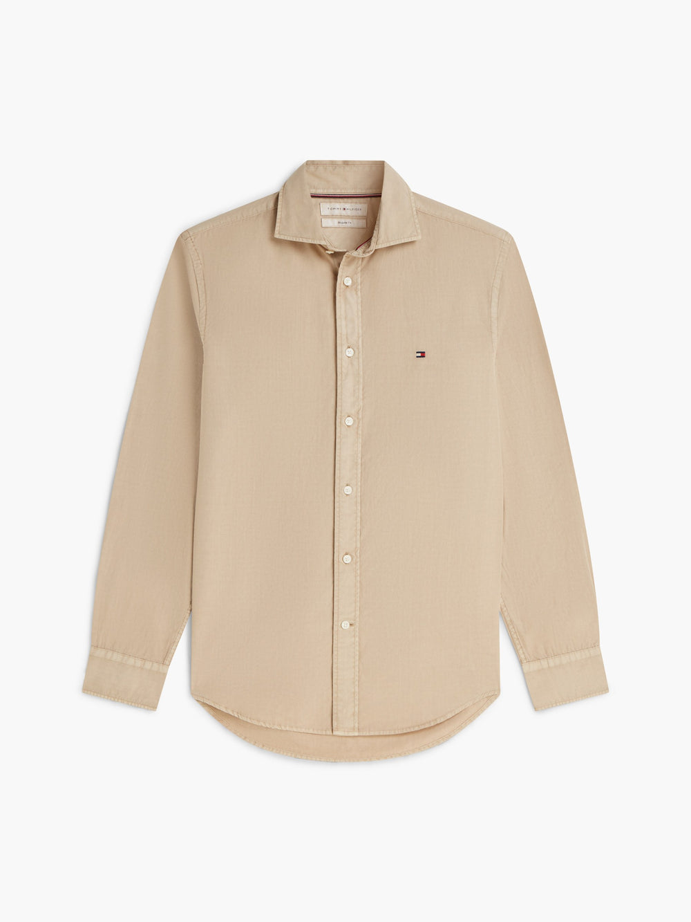 Regular Fit Solid Poplin Shirt